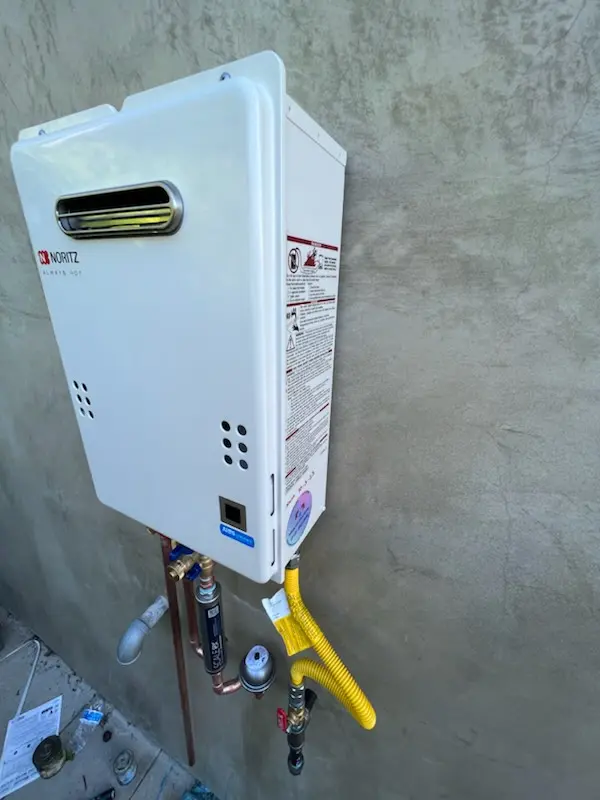 Tankless water heater installation for Rehoboth homes